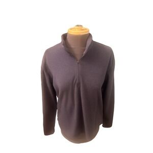 Patagonia Capilene Fleece Quarter Zip Pullover Womens L Periwinkle Blue  Comfort